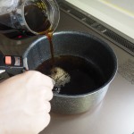 寒天でコーヒーゼリーを作ってみました